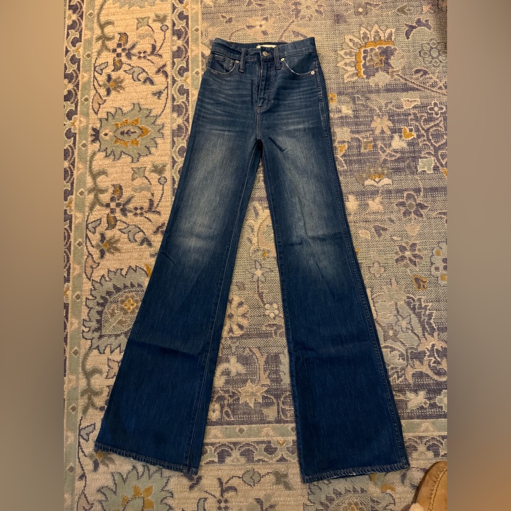 Madewell Flare Jeans Size 24 Tall